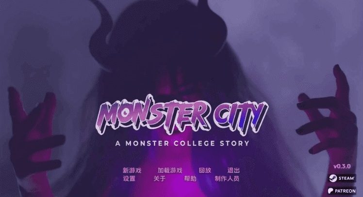 《怪物城市：怪物学院的故事 (Monster City: A Monster College Story)》【PC/安卓/AI汉化/欧美/3D/SLG游戏/4.5G】