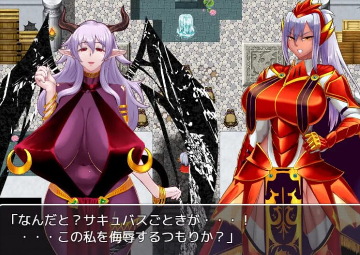 《红莲的龙骑士》【PC/AI汉化/日系/2D/探索/RPG游戏/1.55G】