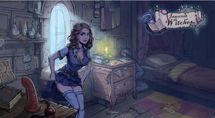 《调教赫敏2:无辜女巫》【PC+安卓+手绘SLG游戏+4.11G】