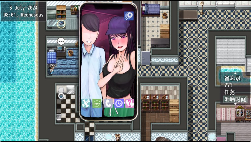 【PC/AI汉化/日式/RPG游戏/3.10G】 被NTR的夏天(Summer Stolen Paradise)Ver0.30.02 AI汉化步兵版+全回想存档+日式RPG游戏+3.10G