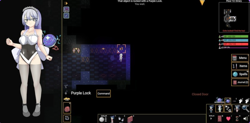 《地牢 （Kinky Dungeon）》【PC/安卓/AI汉化/欧美/SLG游戏下载/640M】