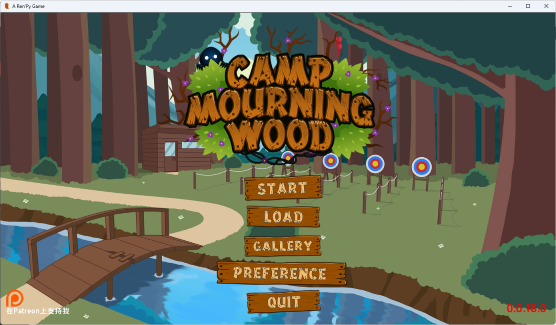 《哀悼木营地 (Camp Mourning Wood)》【PC+安卓+手绘SLG游戏+1.51G】