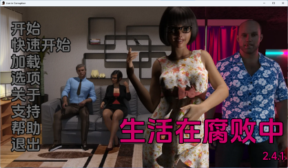 《生活在腐败中 （Live in Corruption）》【PC/安卓/AI汉化/欧美/SLG游戏/2.84G】