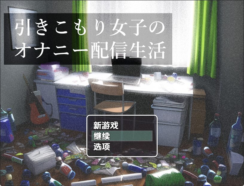《家里蹲女子的直播生活》【PC/安卓/AI汉化/欧美/SLG游戏/621M】