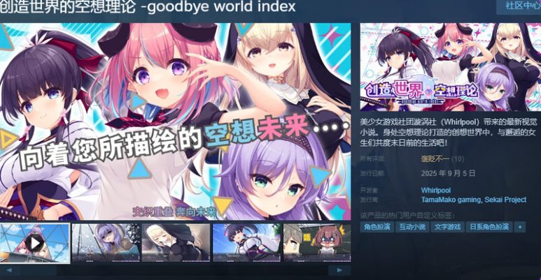 《创造世界的空想理论 はじめるセカイの理想論》【PC/安卓/AI汉化/欧美/SLG游戏/3.70G】